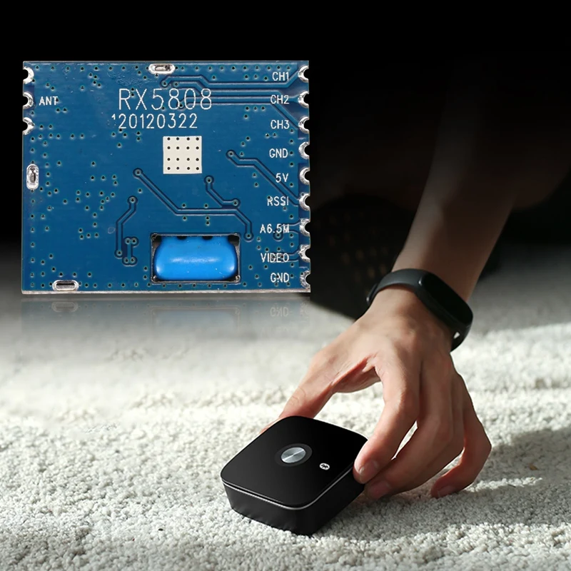 5 8G FPV мини беспроводной аудио видео приемник модуль RX5808 для системы RC вертолет