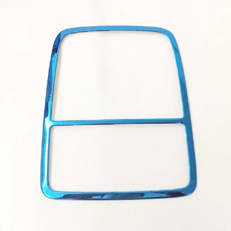 1 шт. матовый/синий/черный абажур из нержавеющей стали для передней панели