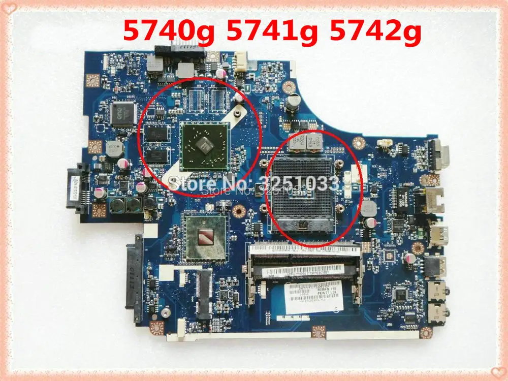 Материнская плата NEW70 для ноутбуков acer aspire материнская 5741 5741G 5741g 5742g packard bell tk85