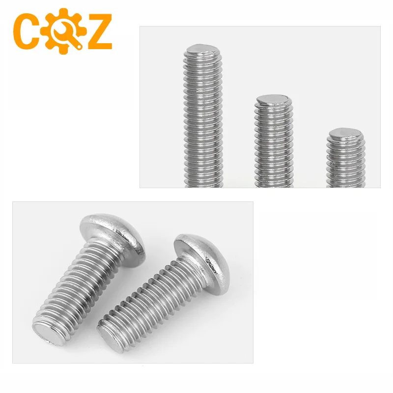 10 шт. UNC # 24 1/4 20 США грубая резьба 304 A2 70 из нержавеющей стали Шестигранная головка