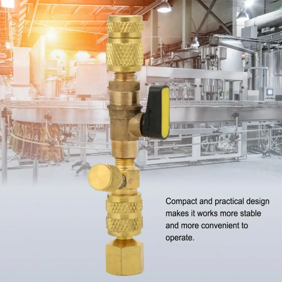 Устройство для удаления сердечника клапана переменного тока 1/4 дюйма R12 R22 Rual