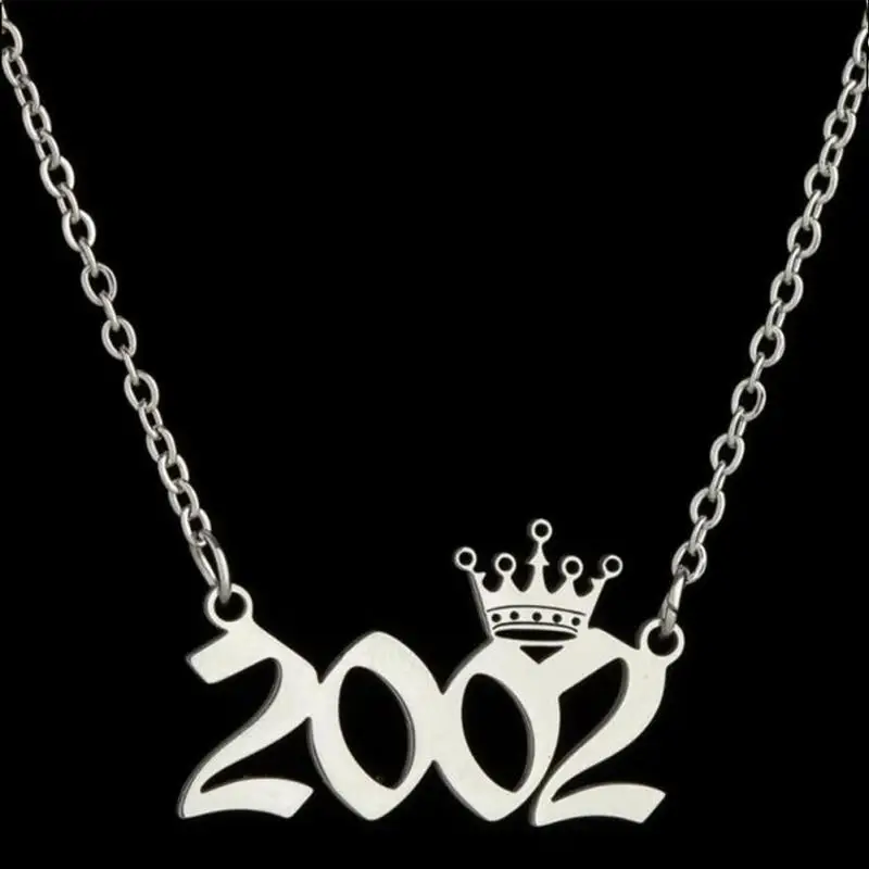 Ожерелье 1980-2007 ожерелья на день рождения для женщин и мужчин ожерелье-чокер с