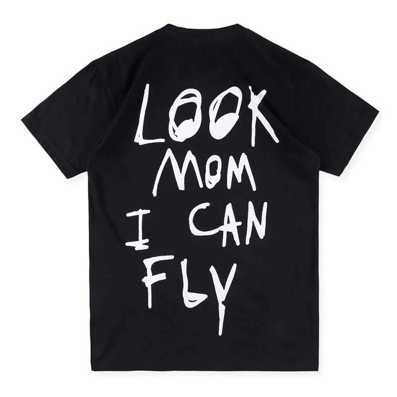 

Travis Scott cactus Jack you are here smile earth short sleeve T-shirt