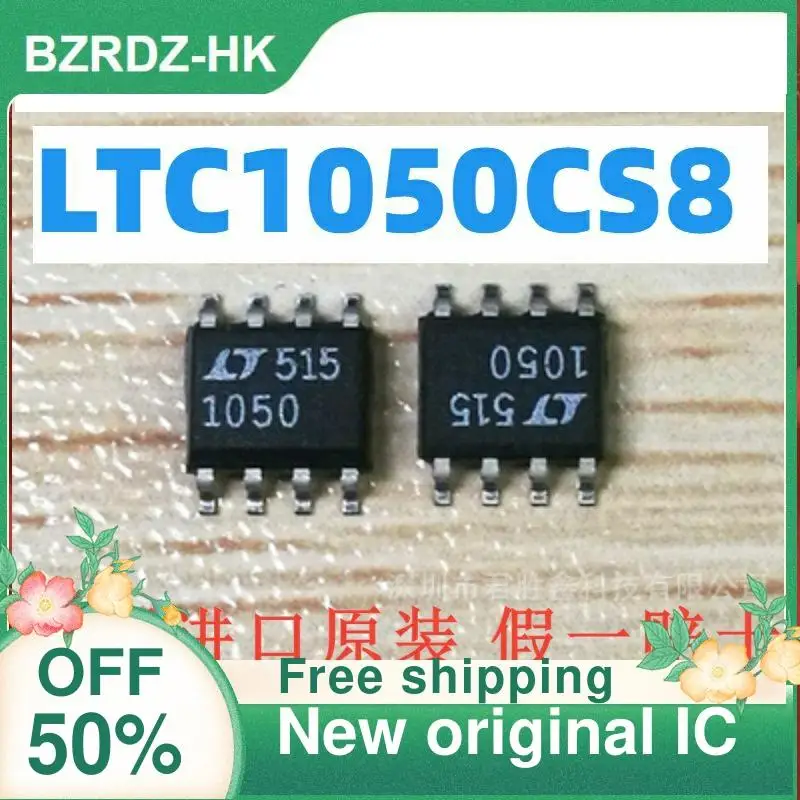 2-10PCS/lot LTC1050 LTC1050CS8 SOP-8 LT1050 New original IC