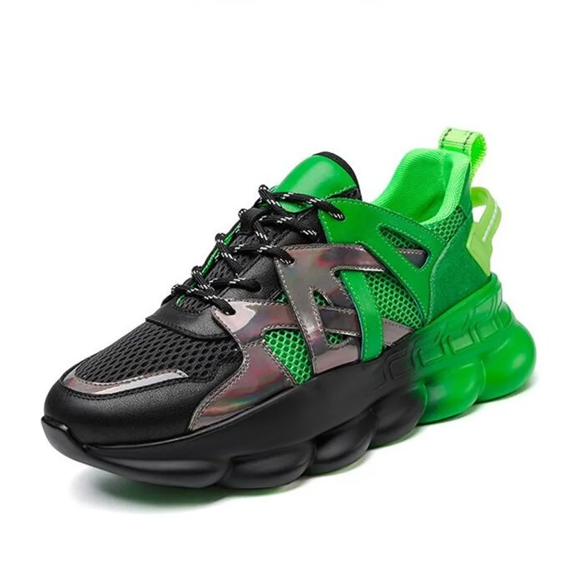 

2020 Spring Fashion Chunky Sneakers Women Flats Casual Shoes Platform Lace-Up Women Shoes Zapatos Mujer Tenis Feminino