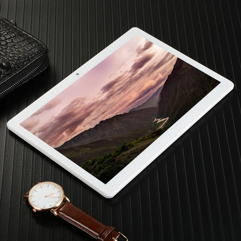 Портативный планшет 10 1 дюймов с большой передней и задней двойной камерой версия