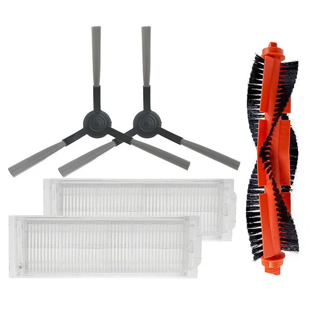 

Набор запасных частей для робота-пылесоса XIAOMI MIJIA STYJ02YM, боковой ролик, HEPA фильтр, основная щетка, швабра