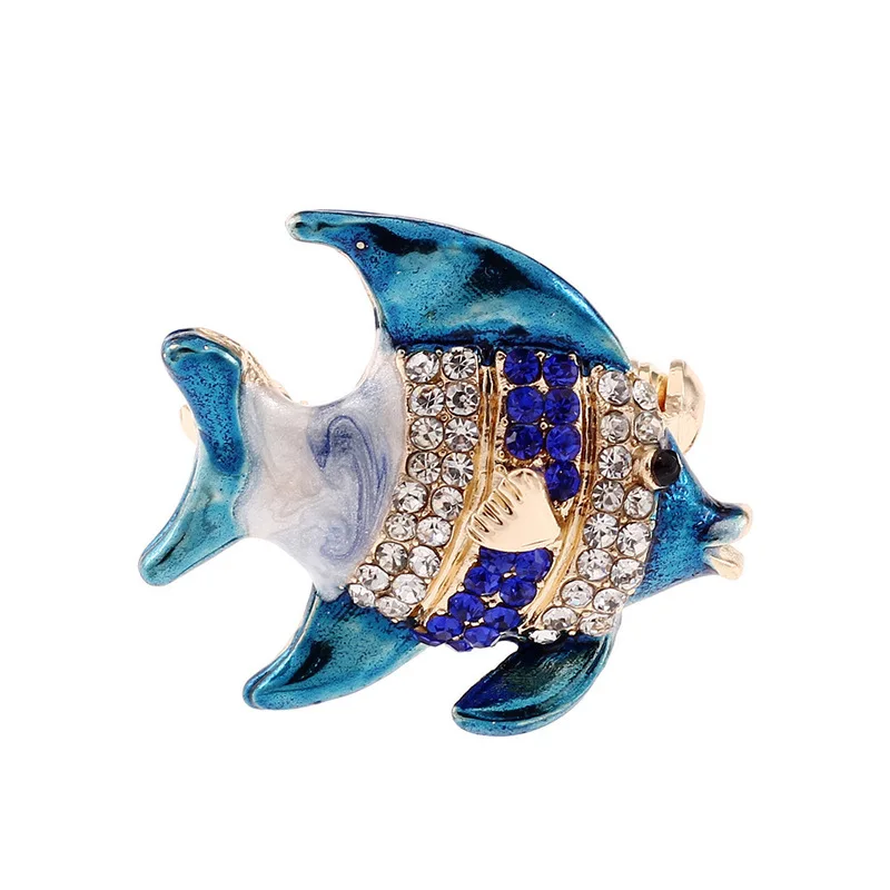 Популярная новинка Мужская брошь в европейском стиле с надписью kiss fish ms