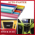 Автомобильная упаковка 1020 Вт, 30 Вт, 4050*152 см автомобилей и мотоциклов с запахом наклейки 3d углеродного волокна виниловой пленки углеродное волокно черный, красный, синий; Цвета: желтый, оранжевый