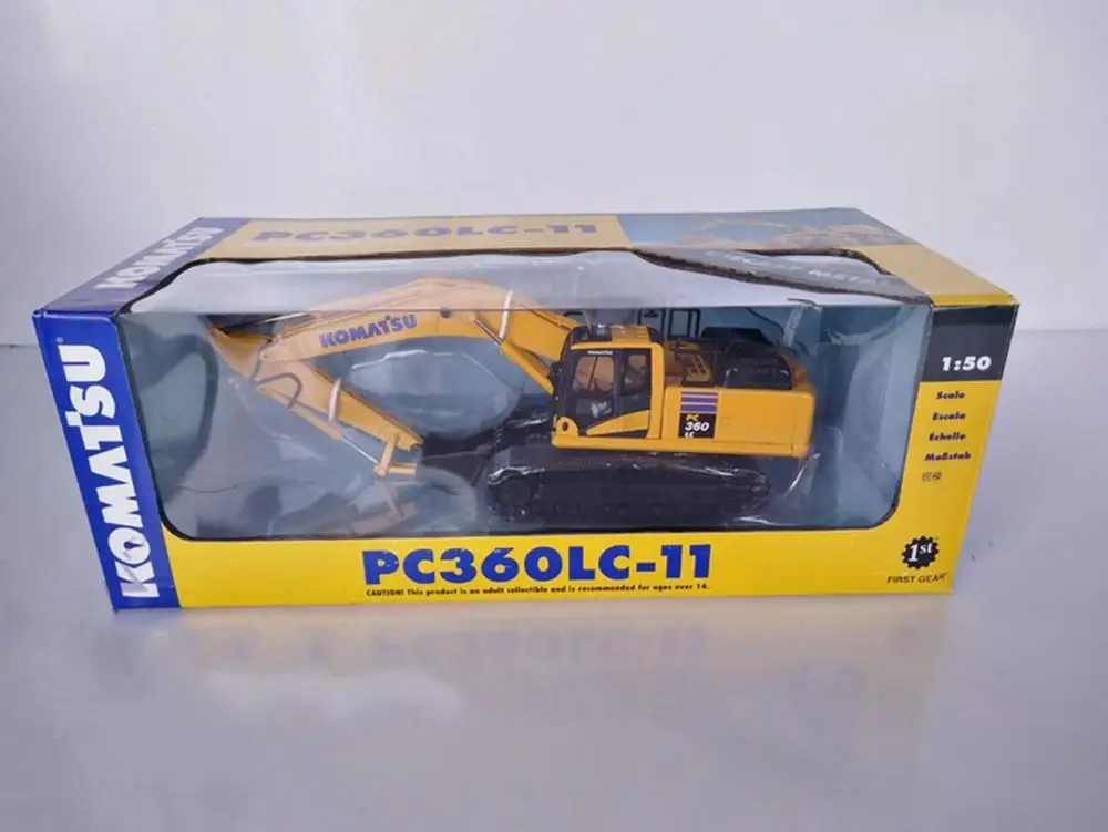 First Gear 1/50 модель Komatsu PC360LC 11 литой экскаватор игрушка| |