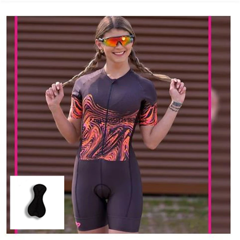 

Women's Cycling Jersey Professional Jersey Sets, OEM Sport Wear Summer Short Sleeve Triathlon Jumpsuit Uniforms Racing Jersey