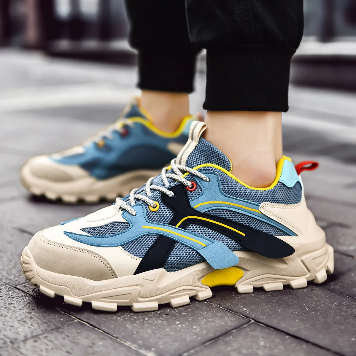 

2021 Высокое качество дышащие кроссовки для бега обувь светильник на резиновой подошве в повседневном стиле мужской износостойкая мужская у...