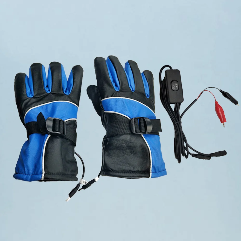 

Motorcycle Riding Electric Heating Charging Cable Heated Warm Touch Screen Thermal Finger Protection Cover