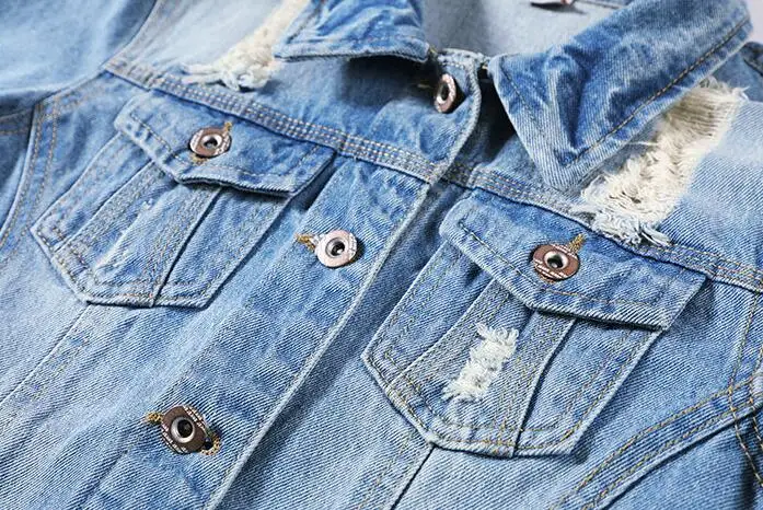 

2019 plus size 5XL denim jacket ladies boyfriend denim coat streetwear Harajuku retro autumn basic coat