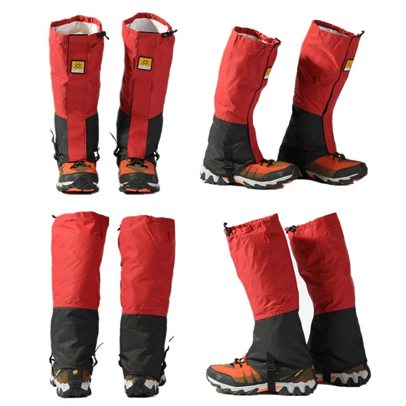 

Unisex Waterproof Leg Covers Legging Gaiter Climbing Camping Hiking Ski Boot Travel Shoe Snow Gaiters Legs Protection