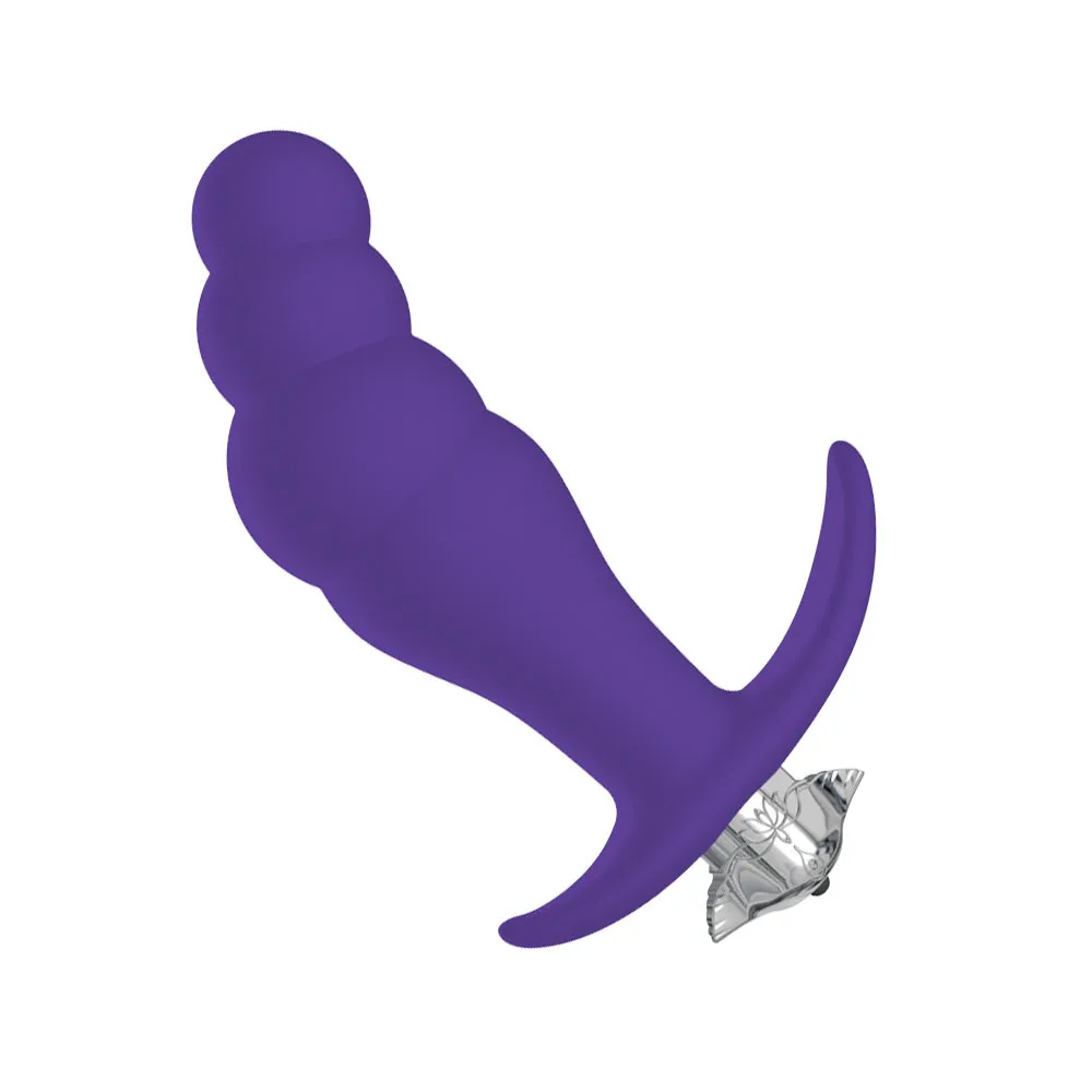 LUUK 10-скоростные Вибраторы силиконовая Анальная пробка искусственная кожа