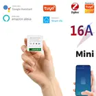 Переключатель Zigbee для Tuya Smart Life, беспроводной хаб с дистанционным управлением, работает с Alexa Google Home, 16 А10 А