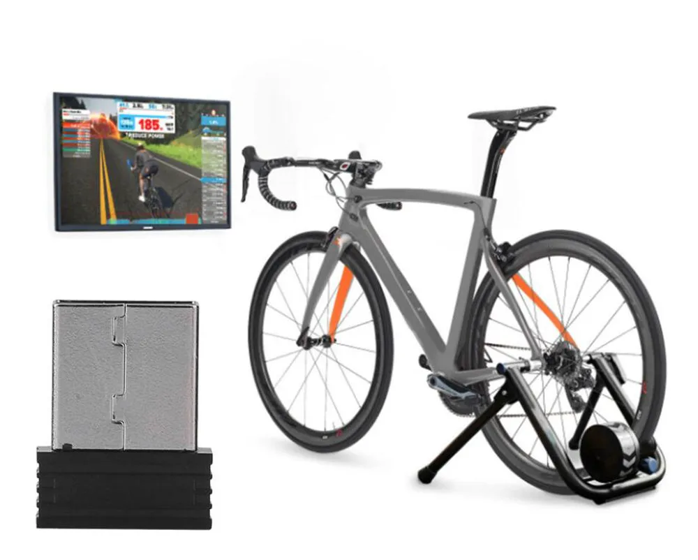 Адаптер датчика скорости велосипеда Ant + Usb для Zwift беспроводной приемник датчик