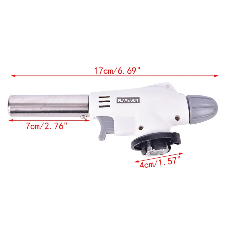 

Metal Flame Gas Torch Blow Torch Cooking AutoIgnition Butane Gas Welding-Burner