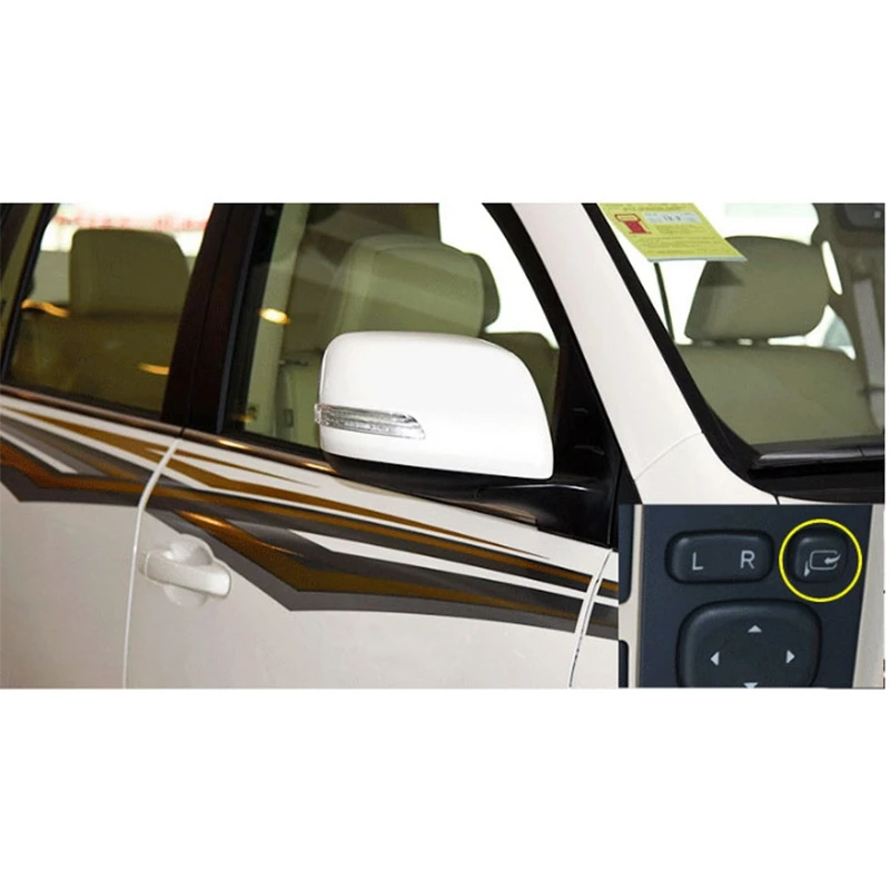OBD Module Window Closer+ Mirror Auto Fold+ Speed Lock for Toyota Land Cruiser 200 LC FJ200 2008-2015 Accessories | Автомобили и