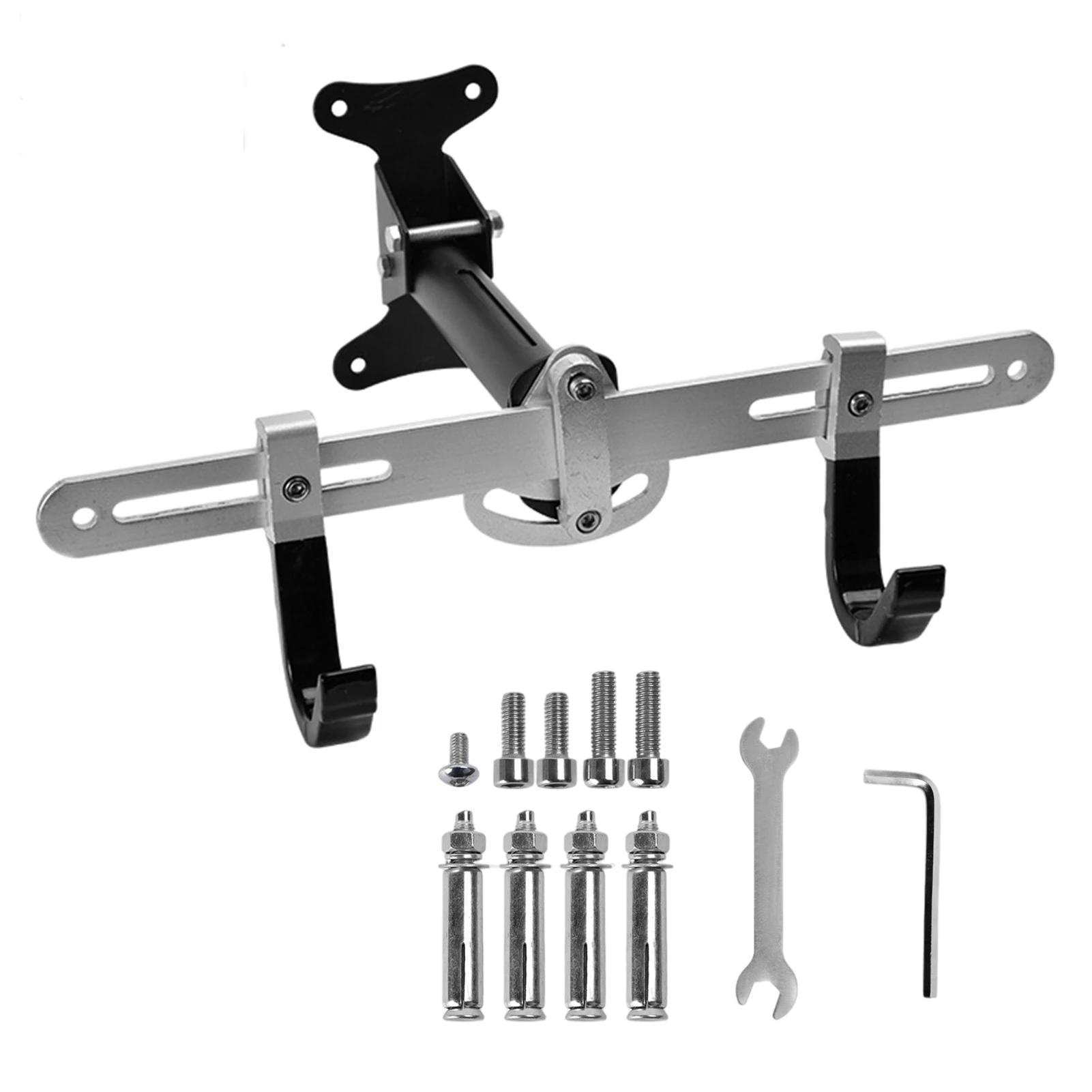 

Bike Wall Mount Adjustable Mountain Bike Bicycle Rack Holder Hook