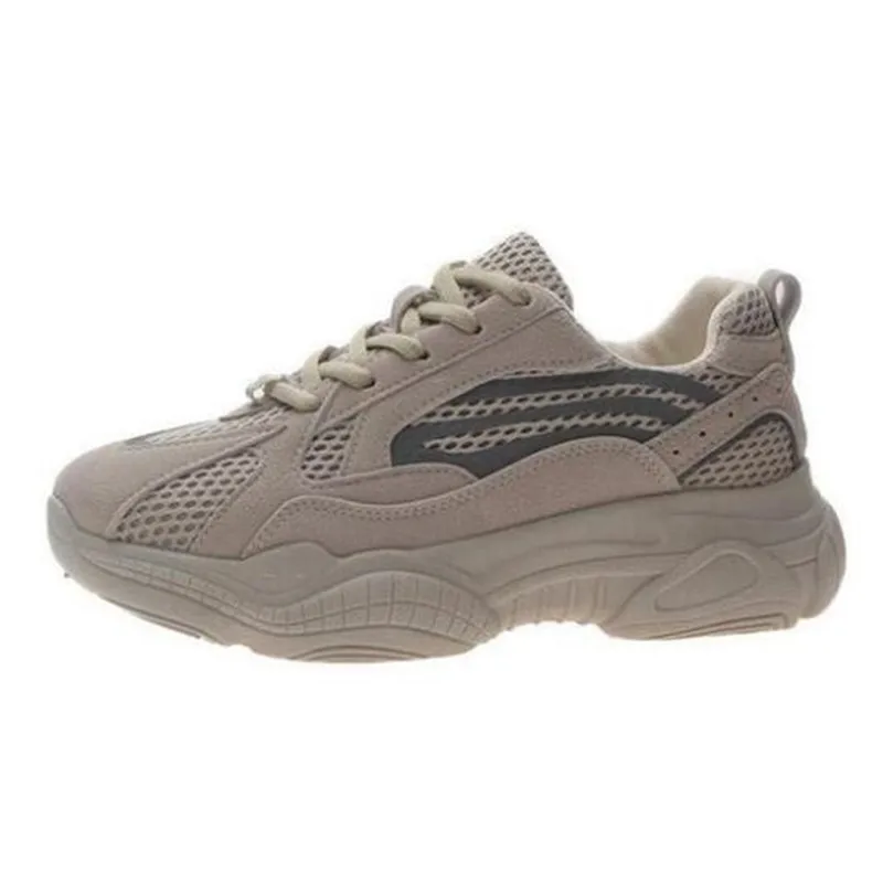 

2019 Spring New Women Casual Shoes Mesh Comfortable breathable Platform Woman Sneakers Ladies Trainers chaussure D022