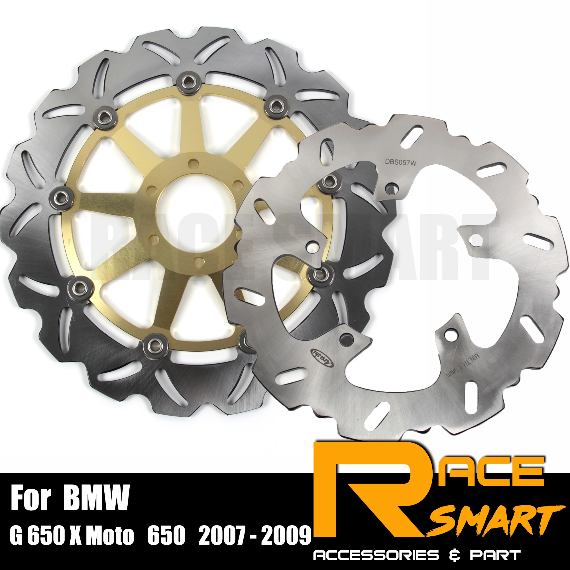 

For BMW G 650 X Moto 650 2007 - 2009 Motorcycle CNC Front and Rear Brake Rotor Floating Motorcycles Brake rotors G650X Moto 2008
