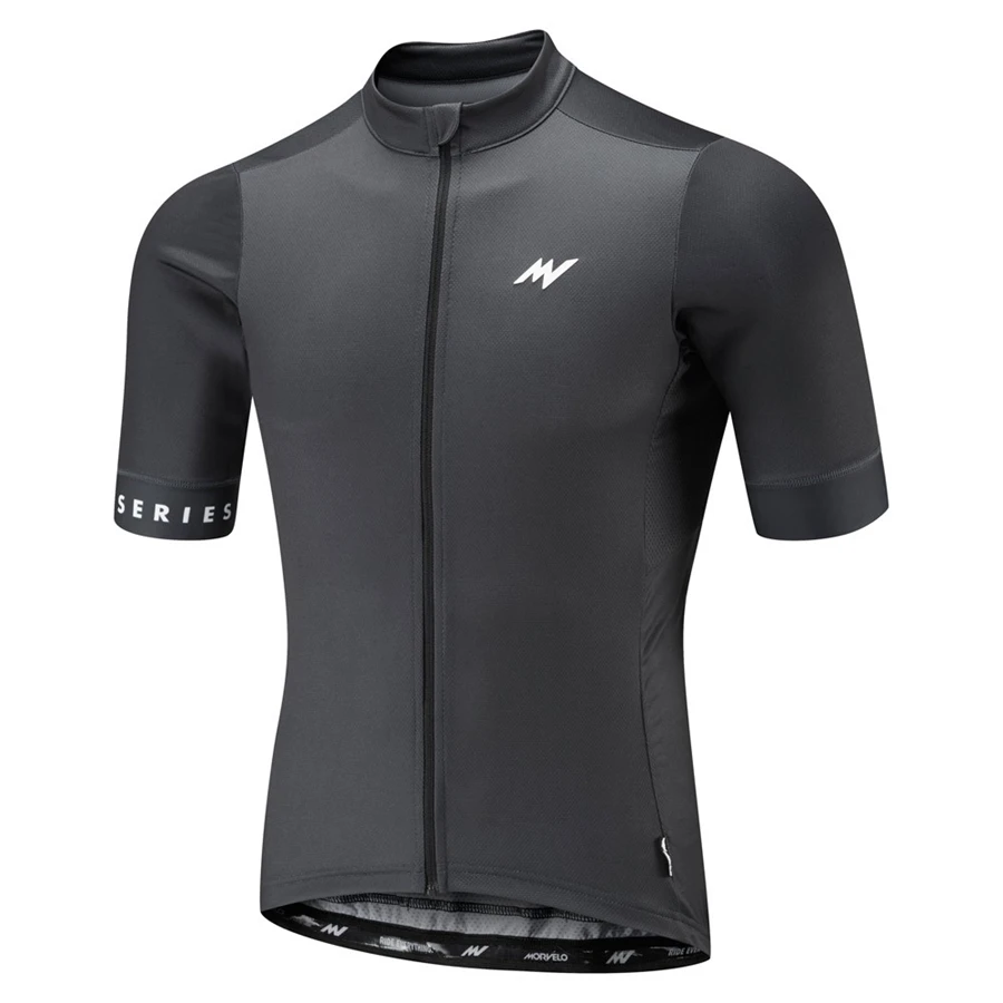 Morvelo Men Summer Clothing cycling Clothes kits short sleeve bib shorts men's Breathable Bib Shorts maillot ciclismo set - Color: Pic Color