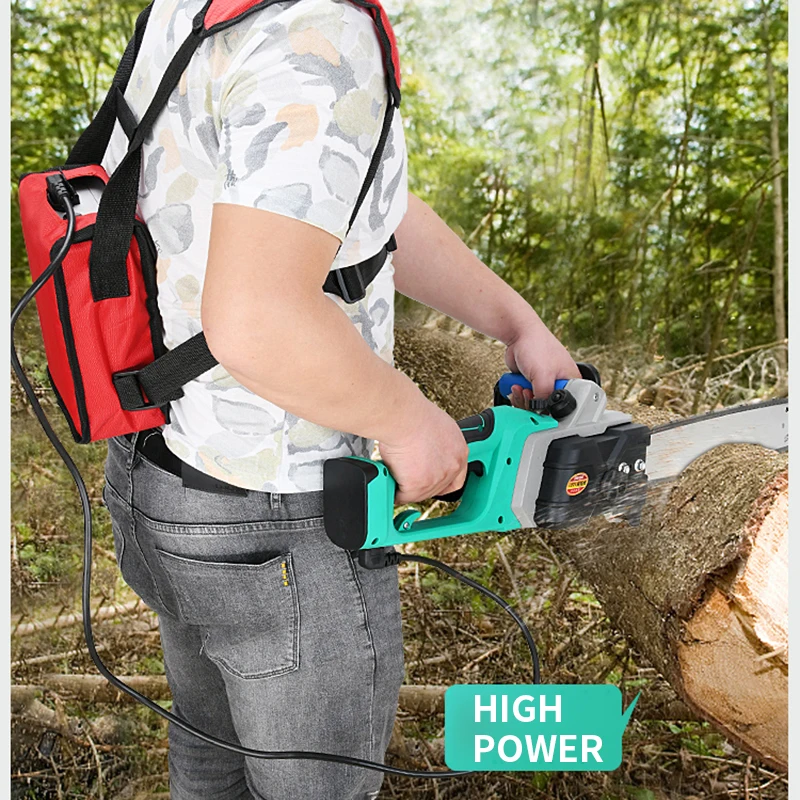 

MH-9916 электрическая пила, перезаряжаемая высокомощная уличная лесопила с подключаемой батареей для автомобиля, Электрическая цепная пила, Бытовая мини