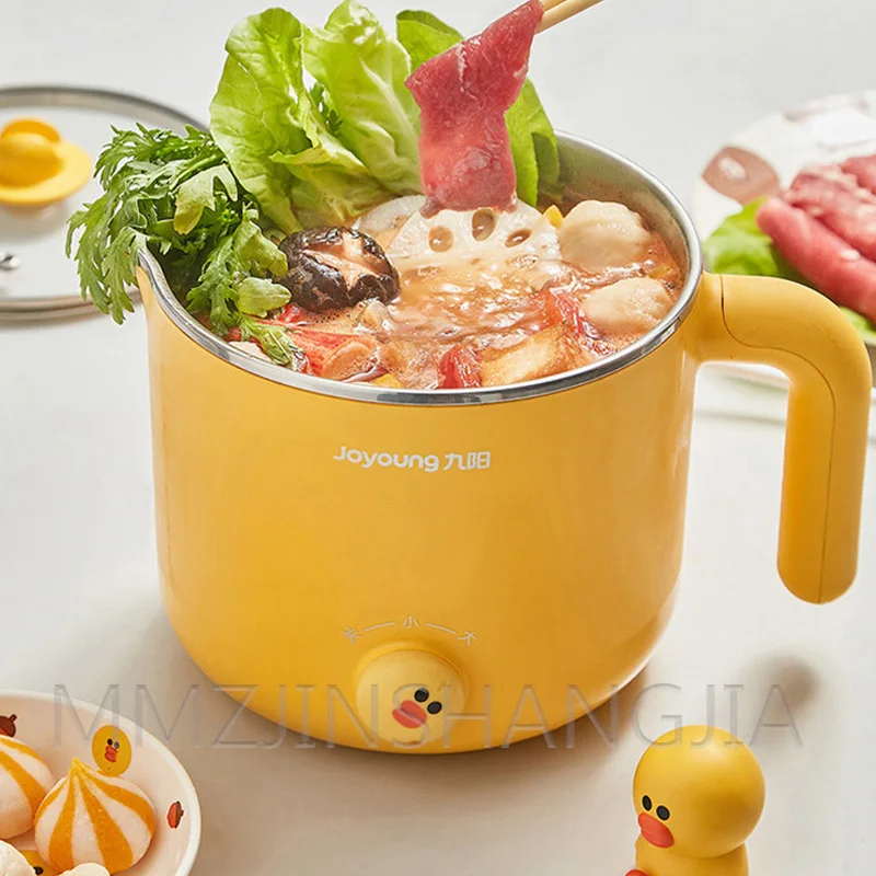 Stainless Steel 1.2L Multi Cooker Portable hot pot Steamer Pan to Multicooker One Pot Rice Electric | Бытовая техника