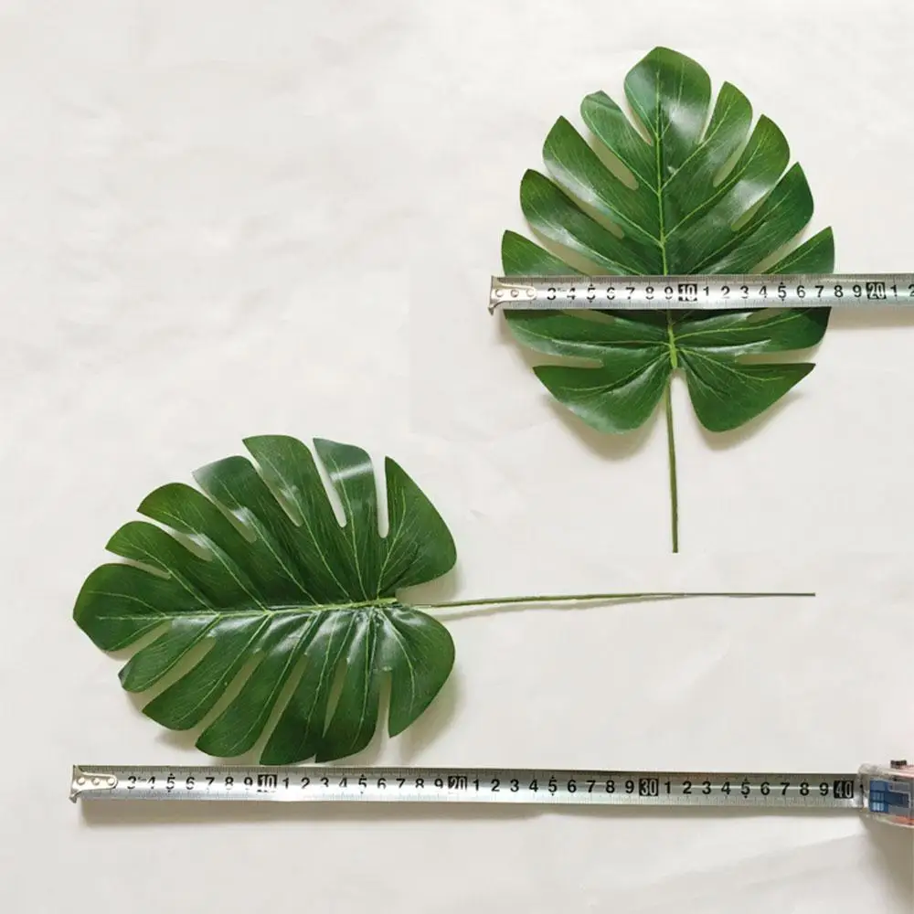 Искусственные растения пальмовые папоротники листья черепахи пластиковые