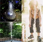 Солнечный фонтан, солнечный фонтан, садовые фонтаны, водопады, Солнечная птица, плавающий фонтан, ed водяной насос, ванна для птиц