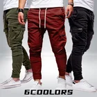 Брюки мужские спортивные, шаровары для бега, повседневные штаны для фитнеса, спортивные