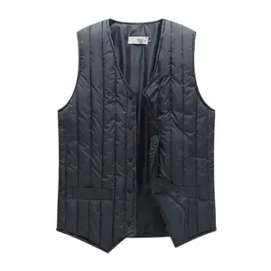 Мужской осенний пуховой жилет, размера плюс мужской зимний пуховой жилет оверсайз, мужской весенний теплый пуховой жилет, мужской жакет, чалко, Абахо, Абахо