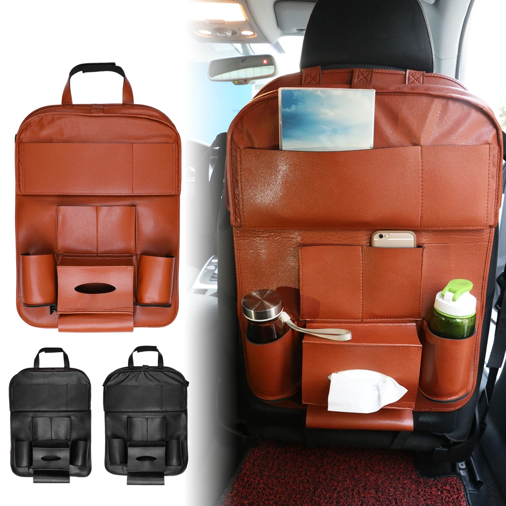 Сумка для хранения задних сидений автомобиля Универсальный дорожный держатель