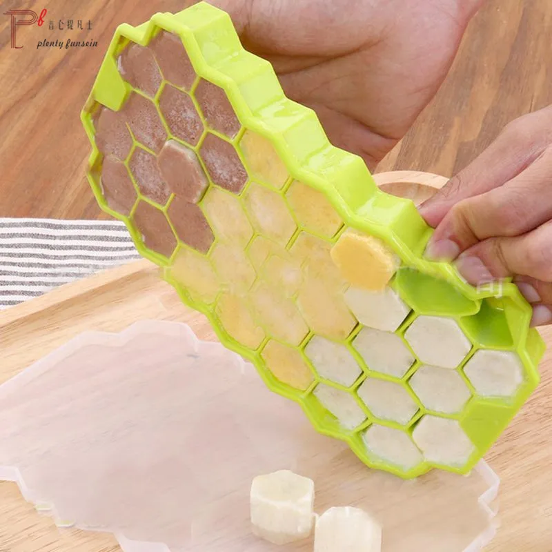 

Eco-Friendly Cavity Silicone Mini Ice Cube Tray Cubes Small Square Mold Maker Models bar accessories