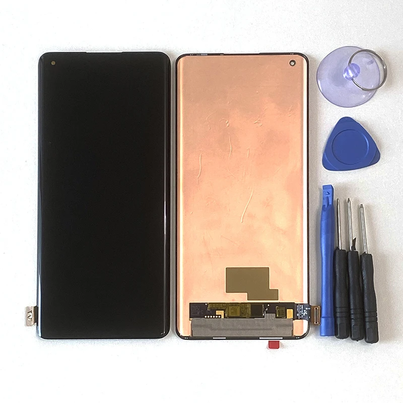 M & Sen-pantalla LCD Amoled Original de 6,78 pulgadas para m&oacute;vil, digitalizador de Panel t&aacute;ctil para OnePlus 8 Pro One Plus 8pro, IN2023, IN2020, IN2021-4