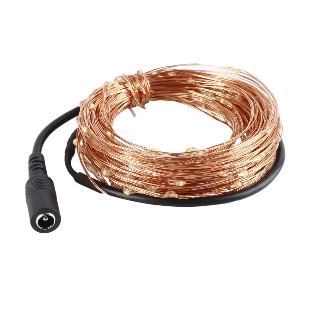 

Outdoor Waterproof 10M 100LEDs USB Powered Copper Starlight String for Holiday Christmas Party Home Decorations