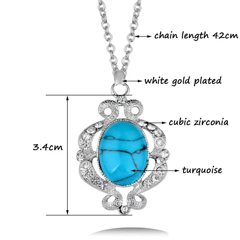 

SINLEERY Gothic Style Vintage Black White Red Blue Oval Stone Pendant Necklace On Neck Dropshipping 2021 XL202 SSK