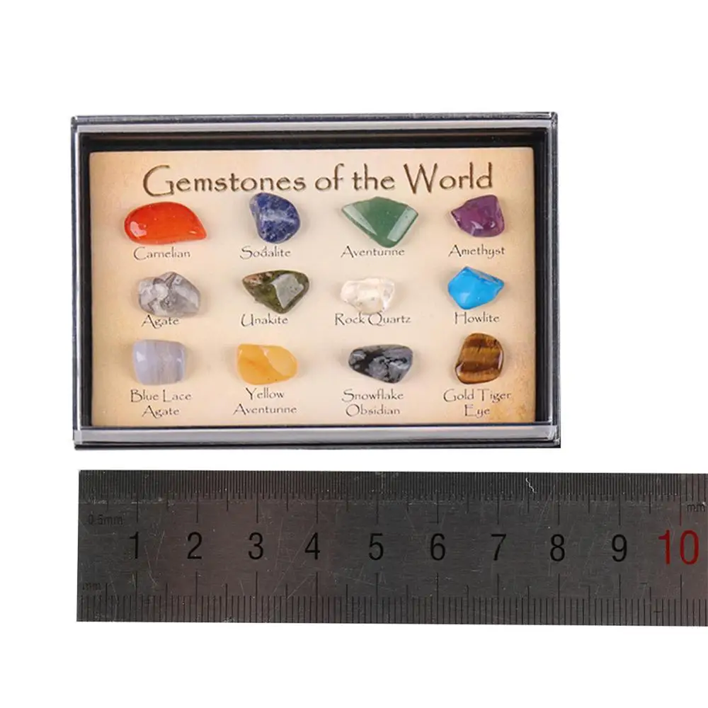 Хрустальный драгоценный камень натуральный Подарочный набор натуральных камней