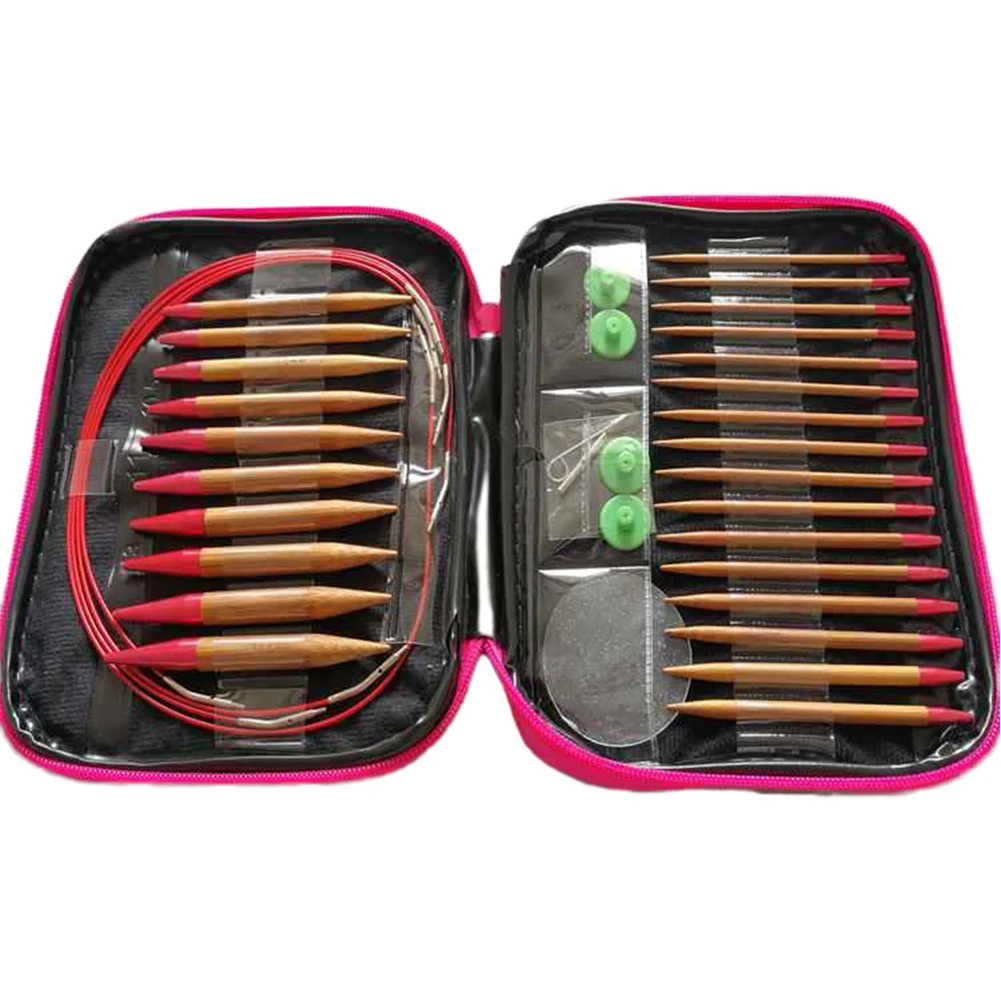 Набор игл для шитья свитеров антикоррозийное кольцо вязания крючком круговое