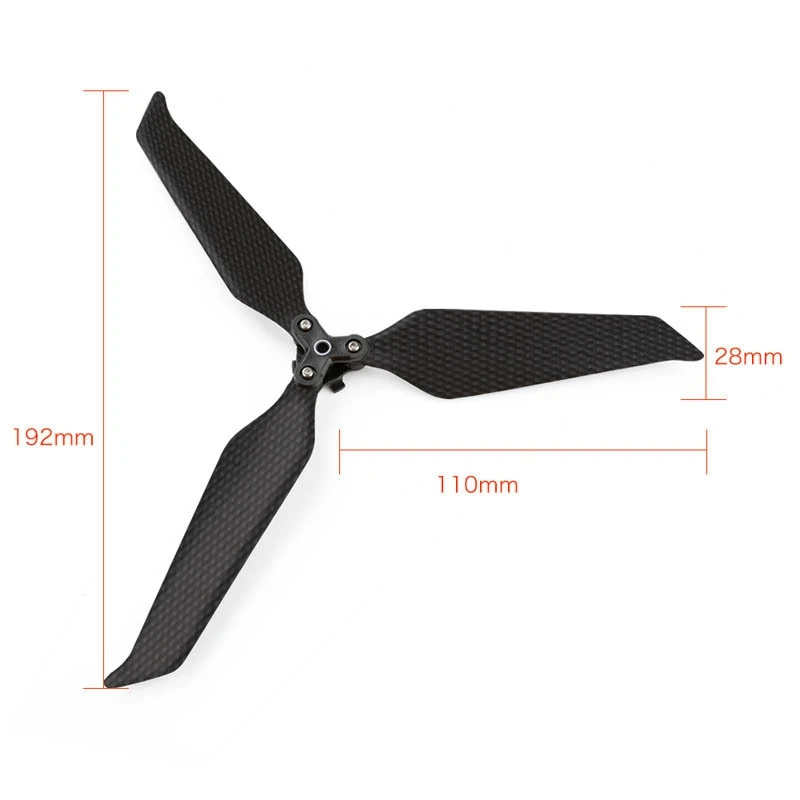 Карбоновое волокно складной быстросъемный 8743 Пропеллер для DJI Mavic 2 Pro Zoom Drone с