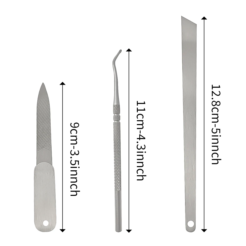 Инструмент для маникюра из нержавеющей стали инструменты набор кусачки ногтей |