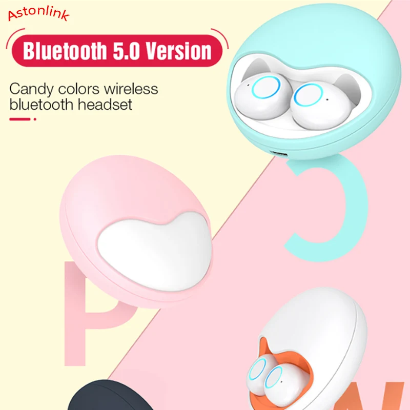K10 Mini TWS 5 0 Bluetooth наушники беспроводные 3D стерео спортивные двойной микрофон с