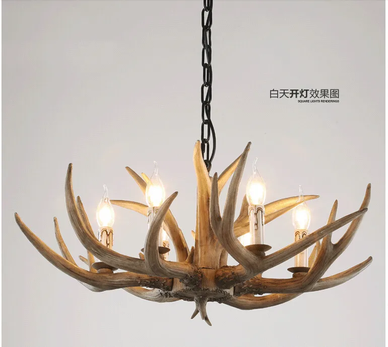 Сельская Люстра для домашнего освещения декоративная комнатная Рождественская