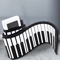 kids hand rolled electronic piano music keyboard 88 keys electronic piano folding teclado musical musical instruments
