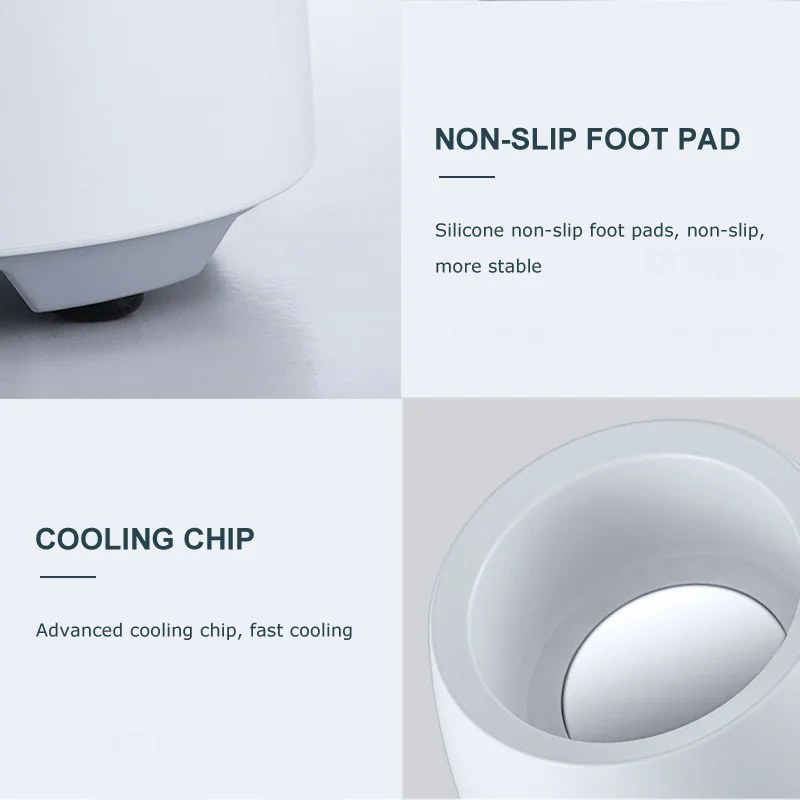 Быстрое охлаждение напитков электрическая чашка с мгновенным охлаждением