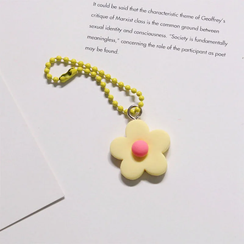 Брелок Милый Простой Дикий Сладкий Цвет Цветок DIY Материал Мобильного Телефона