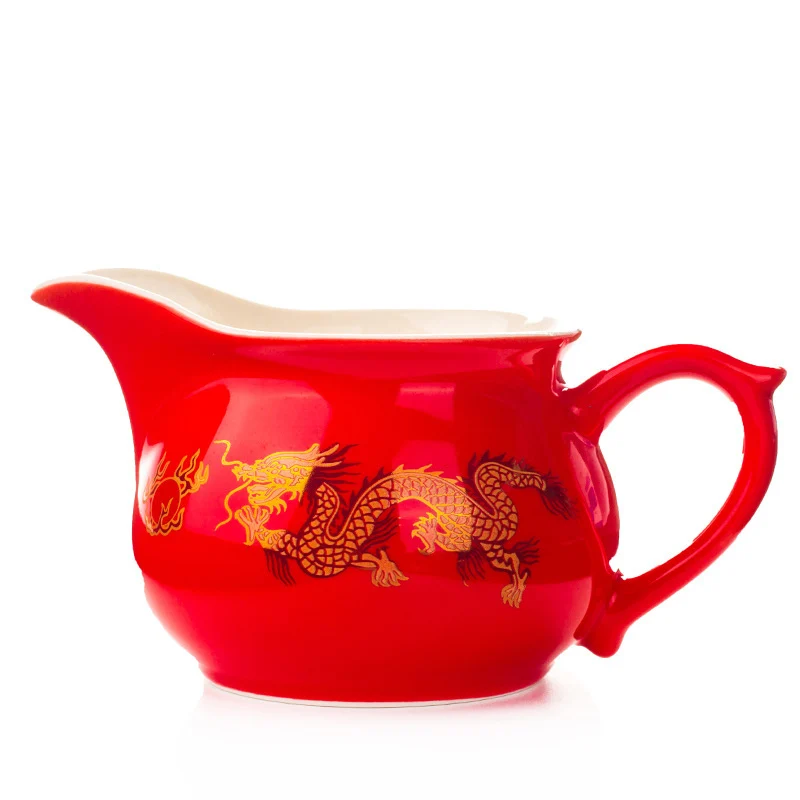 4 стиля чашка Gongdao кружка чайный набор золотой чайник с драконом посуда для