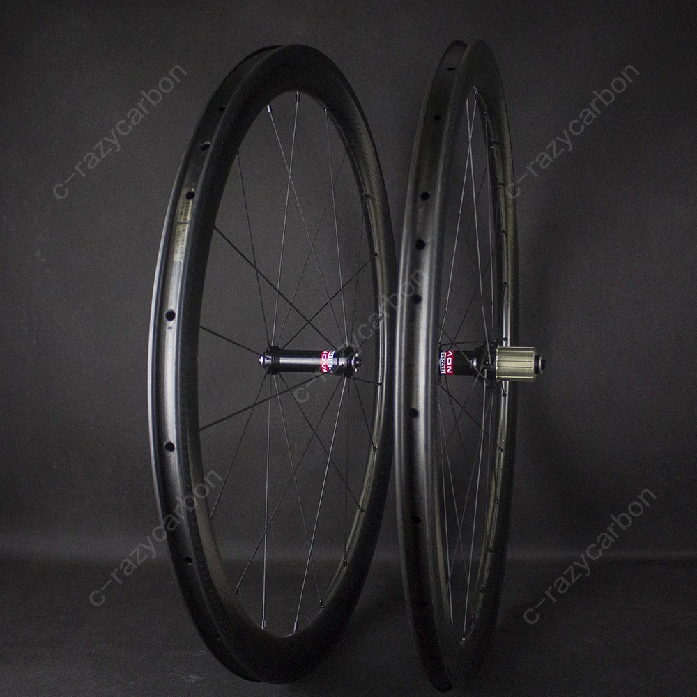 Острые лучшие колеса для дорожного велосипеда велосипеды 50 мм Novatec 511/522SB 700C